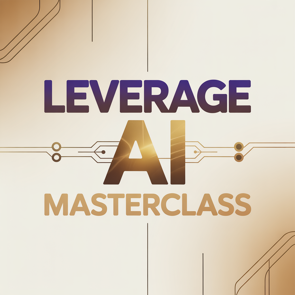 Leverage AI Masterclass logo
